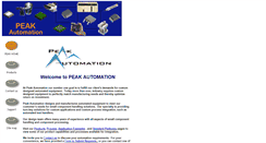 Desktop Screenshot of peakautomation.com